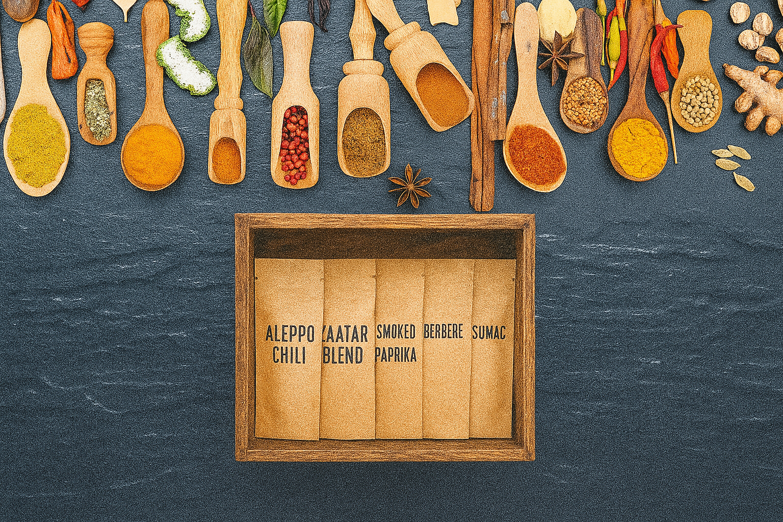 November Spice Box - 5 Unique Flavors